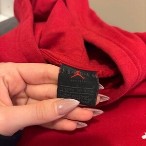 Jordan Classic Red Hoodie Kids